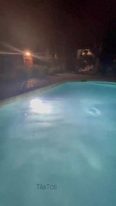 My version of skinny dipping