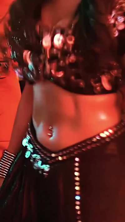 Sreeleela pierced navel jiggle