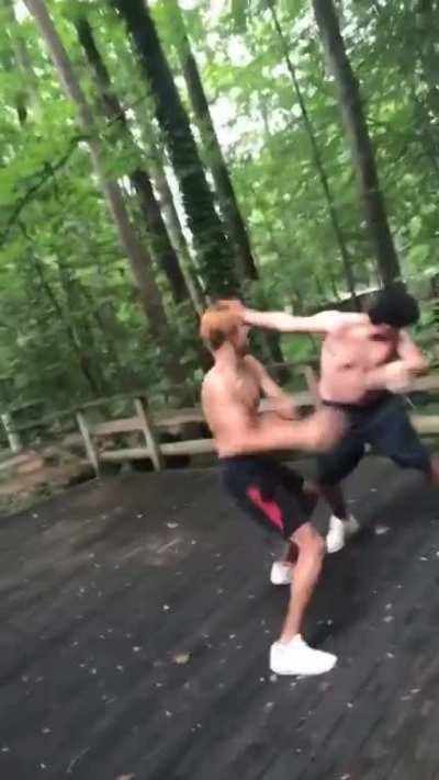 It’s not a good fight but I chuckled