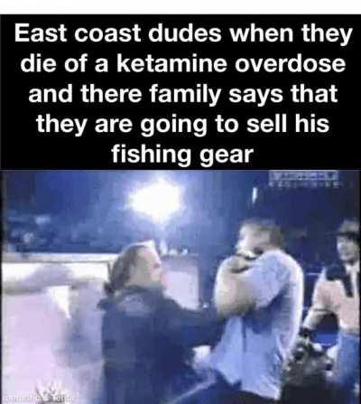 This guy loves fishing