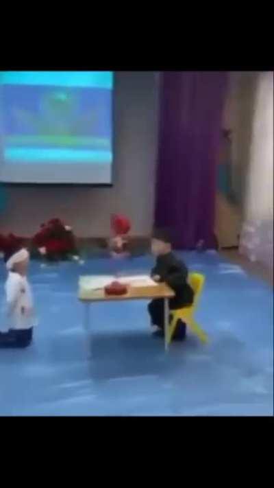 Recreating what happened to their parents 😂😂😂