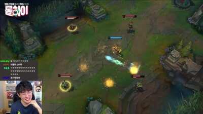 KR Ezreal takes League into a whole new genre.