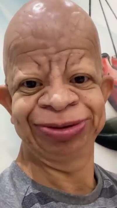 Look like a shaved nut