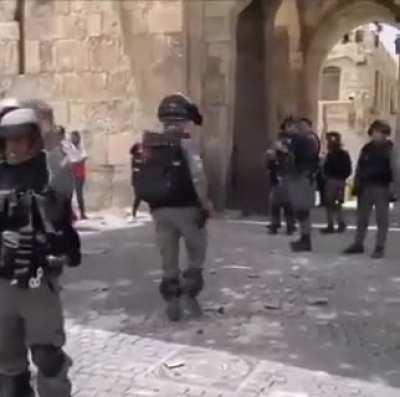 To kill innocent people behind the camera