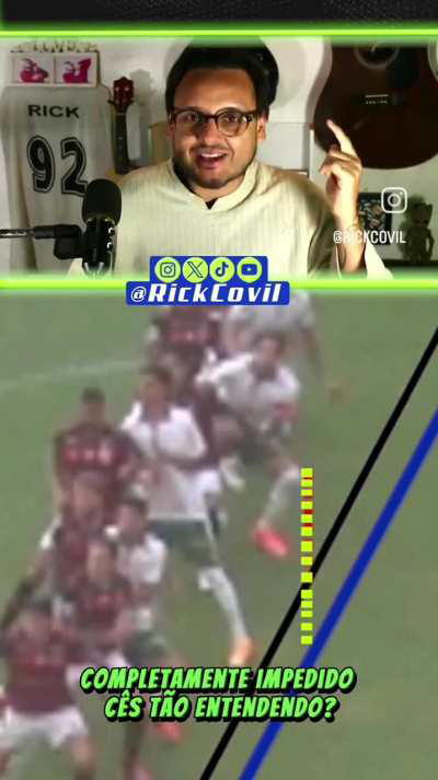 Linhas do var são traçadas de qualquer forma