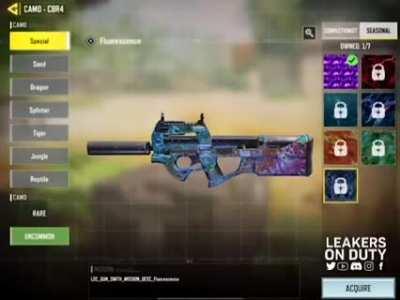 New animated tournament camo.