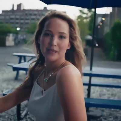 Jennifer Lawrence might as well not be wearing a bra...
