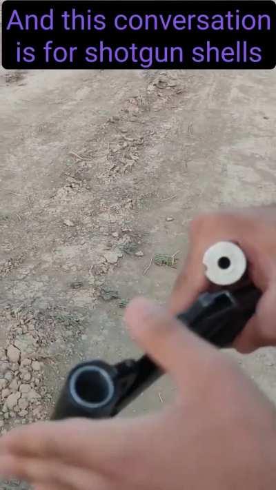 Iraqi gunsmith convert flare gun into lethal 