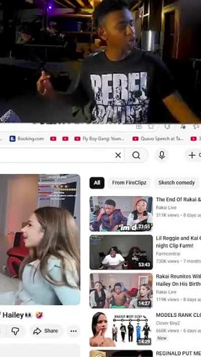 JayChiefCar4ter Impersonate the whole AMP And Clover Boyz and telling everyone he want to really meet kai cenat and do content with him and be with the AMP