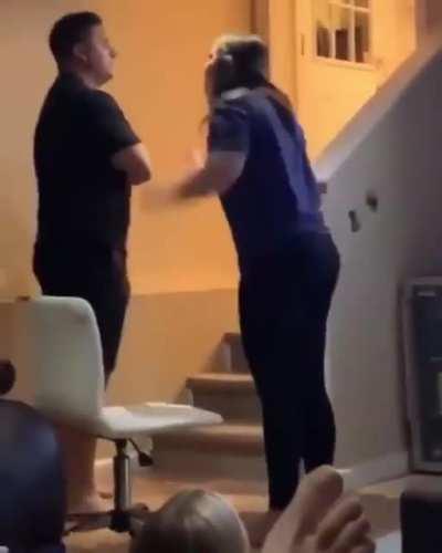 Giants fan punches holes into wall after Eagles draft Devonta Smith