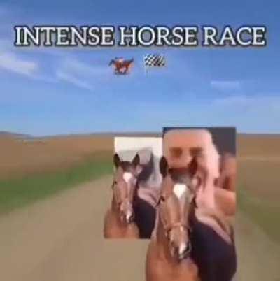 BLACK BEAUTY WINS THE RACE! 