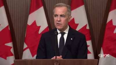 Canada announces it will build a coalition of countries who share their values to build their economy and trade opportunities and will exclude the United States. Mark Carney says: &ldquo;If the U.S. no longer wants to lead, Canada will.&rdquo;