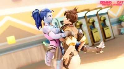 Widowmaker & Tracer (DominotheCat) [Overwatch]