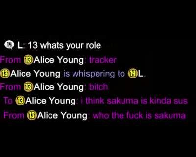 Who's Sakuma? (I was L)