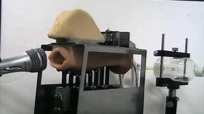 MOTORMOUTH: Robot attempting to imitate human voice