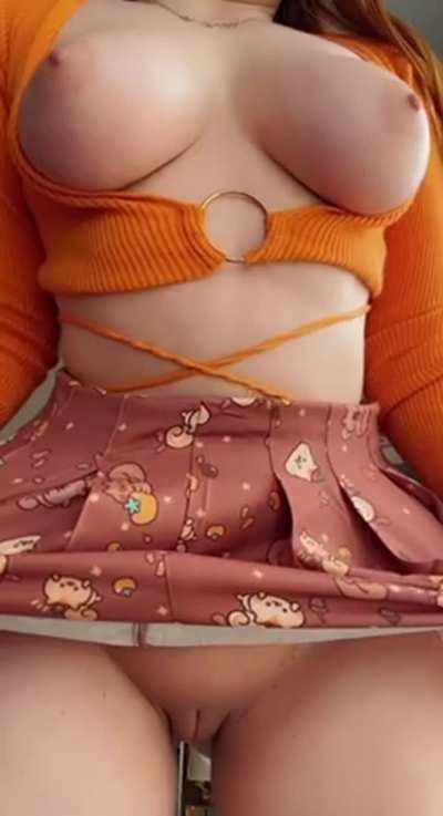 I may look innocent but I promise I’m an expert at riding cock