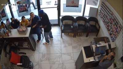 To rob a nail salon 