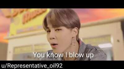 Jimin wana blow your mind.