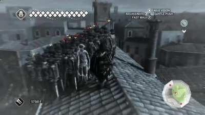 [Assassin's Creed 2] Guard brings his cousins to yell at Ezio