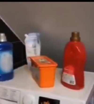 The elegance of the wash cycle…