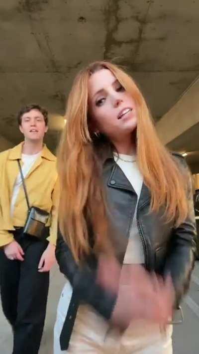 Singing along to 'Sour' with Noah after recording their album (July 2023)