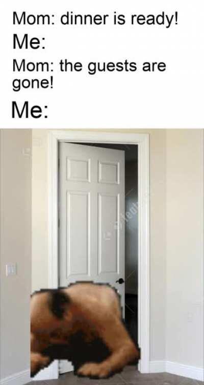 Finally safe to come out of my cave