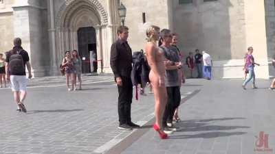 Naked in public
