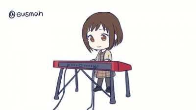 Keyboard Practice [BanG Dream: Girls Band Party]