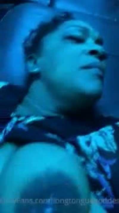 Longtonguegoddess getting fucked