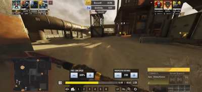 Nice little random throwing knife kill