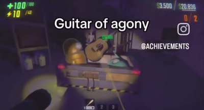 Guitar of agony