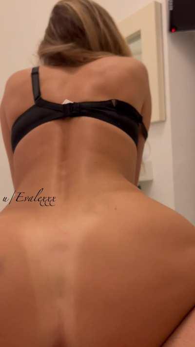 oops, I think it's my husband knocking on the door