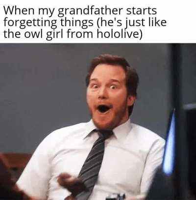 Omg grandpa you're a Hooman too?!