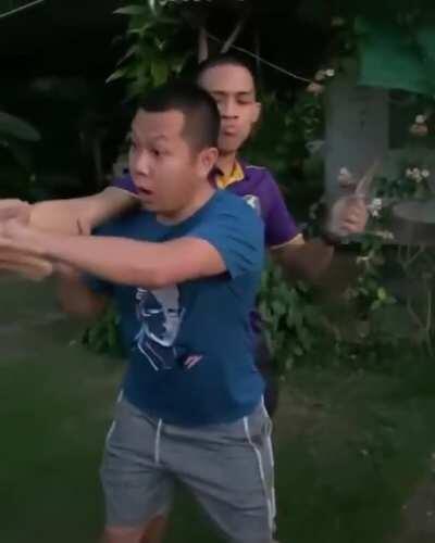 Almost got away with it...