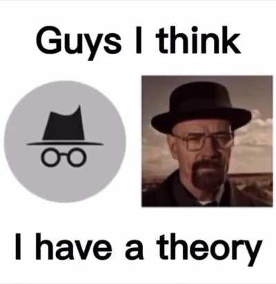 might be onto something here