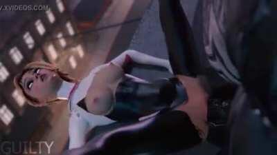 Spider Gwen x Venom ,