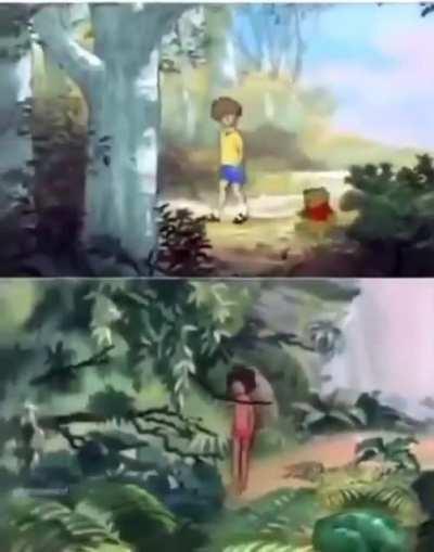 Disney's reusable scenes