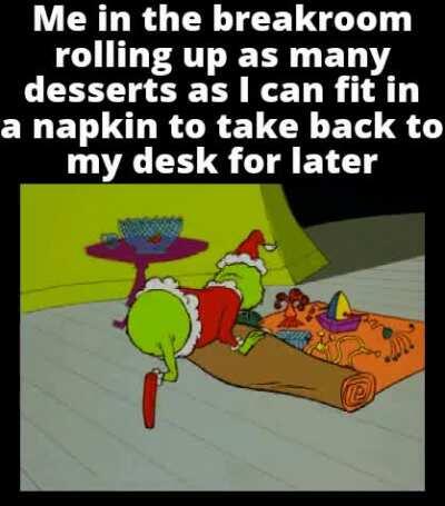 The best part of Christmas is the desserts