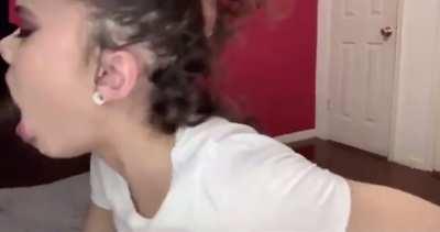 She’s so cute with it 😩