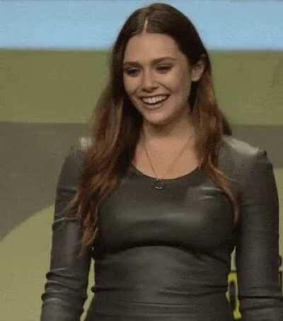 Elizabeth Olsen in this dress is awesome