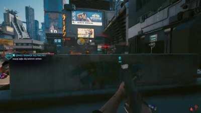 John Wick in Cyberpunk 2077