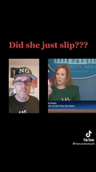 I Think She Just Slipped