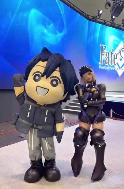 Cute Ritsuka and Mash