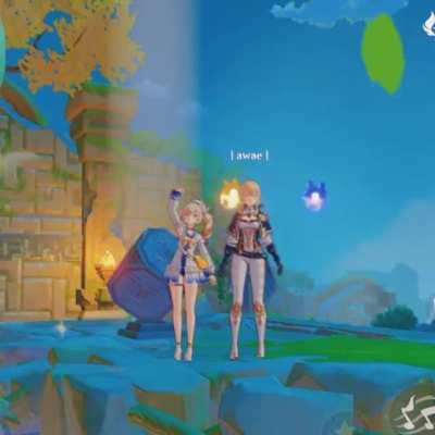 Barbara: When will I be as tall as my big sister..?