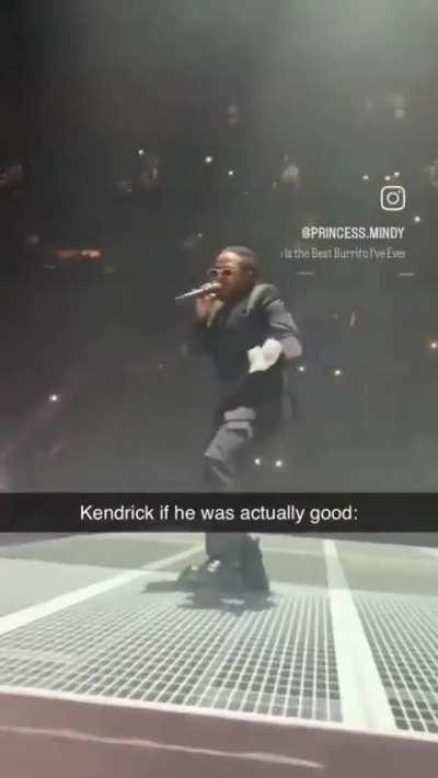 fax bro kendrick mid as shit