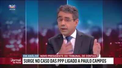 José Gomes Ferreira no Jornal da SIC de ontem