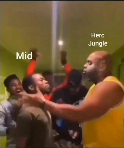 You can start the fight, he'll end it.