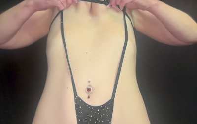 Squeeze my tits harder and put your wood between