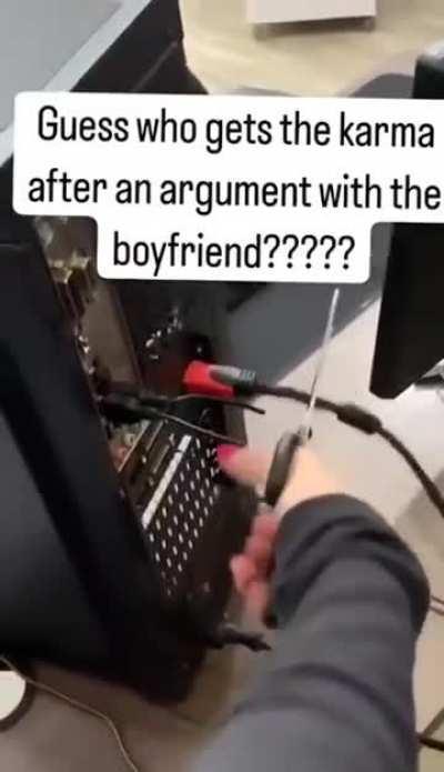 Ich liebe, dass alles mit der Schere gemacht wird