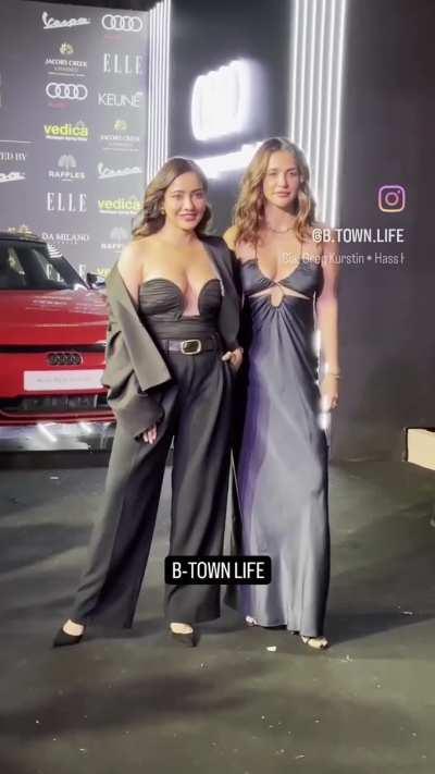 Sharma sisters competing with each other on who's going to make us fap more